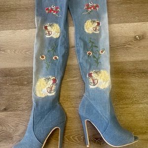 tall stretch boot size 6